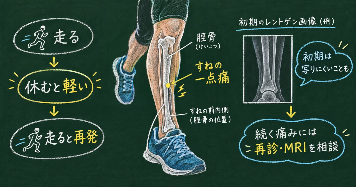 走るとすねが痛む女性へ｜休むと軽い痛みも疲労骨折？受診目安